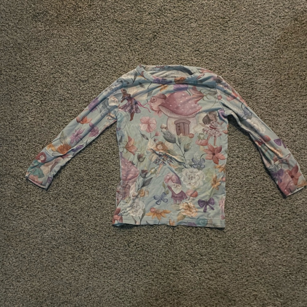 Posh Peanut Fairy Print Top
